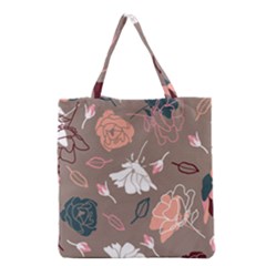 Rose -01 Grocery Tote Bag by LakenParkDesigns