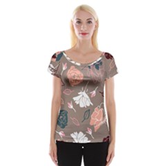 Rose -01 Cap Sleeve Top by LakenParkDesigns