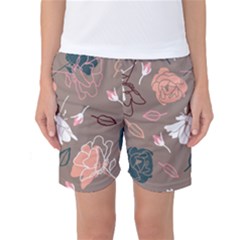 Rose -01 Women s Basketball Shorts by LakenParkDesigns