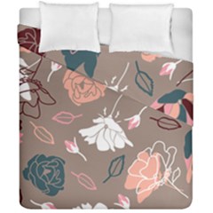 Rose -01 Duvet Cover Double Side (california King Size)