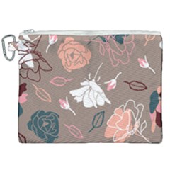 Rose -01 Canvas Cosmetic Bag (xxl) by LakenParkDesigns