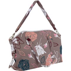 Rose -01 Canvas Crossbody Bag by LakenParkDesigns