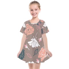 Rose -01 Kids  Smock Dress