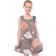 Rose -01 Kids  Cross Back Dress by LakenParkDesigns