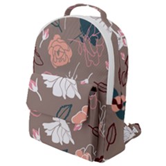 Rose -01 Flap Pocket Backpack (small)