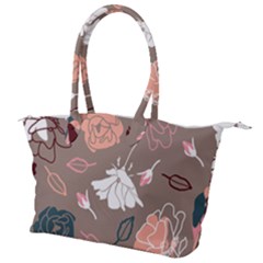 Rose -01 Canvas Shoulder Bag by LakenParkDesigns