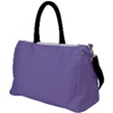 Bougain Villea Purple & Black - Duffel Travel Bag View1