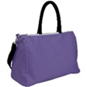 Bougain Villea Purple & Black - Duffel Travel Bag View2