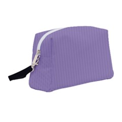 Bougain Villea Purple & Black - Wristlet Pouch Bag (medium) by FashionLane