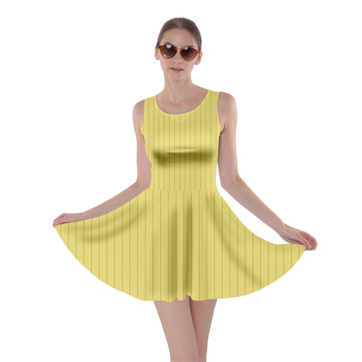 Arylide Yellow & Black - Skater Dress