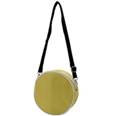 Arylide Yellow & Black - Crossbody Circle Bag