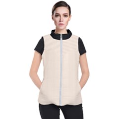 Antique White & Black - Women s Puffer Vest by FashionLane