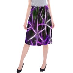 Neurons Brain Cells Imitation Midi Beach Skirt