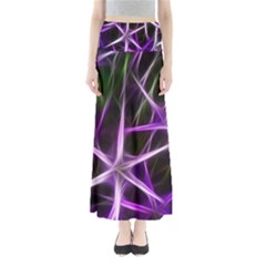 Neurons Brain Cells Imitation Full Length Maxi Skirt