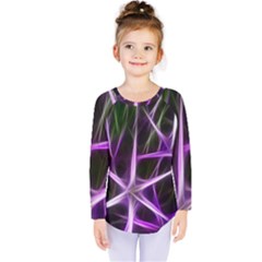 Neurons Brain Cells Imitation Kids  Long Sleeve Tee