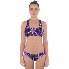 Neurons Brain Cells Imitation Cross Back Hipster Bikini Set