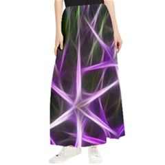 Neurons Brain Cells Imitation Maxi Chiffon Skirt