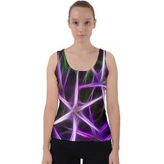 Neurons Brain Cells Imitation Velvet Tank Top by HermanTelo