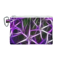 Neurons Brain Cells Imitation Canvas Cosmetic Bag (medium)