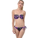 Neurons Brain Cells Imitation Twist Bandeau Bikini Set View1