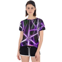 Neurons Brain Cells Imitation Open Back Sport Tee