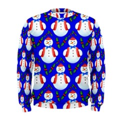 Seamless Snow Cool Men s Sweatshirt by HermanTelo