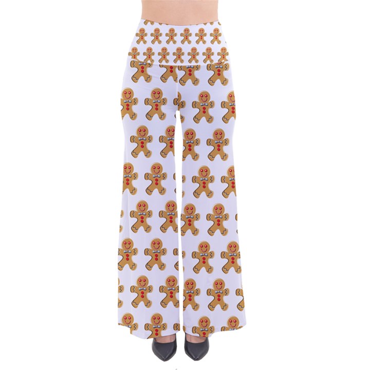 Gingerbread Men So Vintage Palazzo Pants