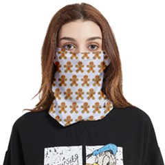 Gingerbread Men Face Covering Bandana (two Sides) by Mariart