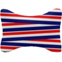 Patriotic Ribbons Seat Head Rest Cushion View1