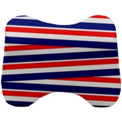 Patriotic Ribbons Head Support Cushion