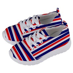 Patriotic Ribbons Kids  Lightweight Sports Shoes