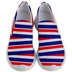 Patriotic Ribbons Women s Lightweight Slip Ons