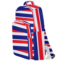 Patriotic Ribbons Double Compartment Backpack