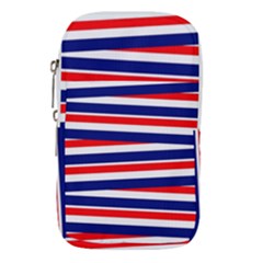 Patriotic Ribbons Waist Pouch (large)