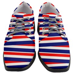 Patriotic Ribbons Women Heeled Oxford Shoes