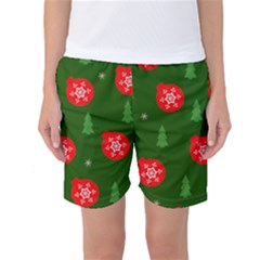 Christmas 001 Women s Basketball Shorts by MooMoosMumma