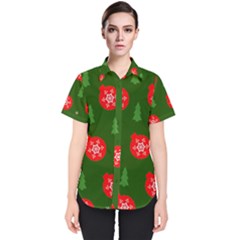 Christmas 001 Women s Short Sleeve Shirt