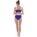 Berry Blue & White - Bandaged Up Bikini Set  View2