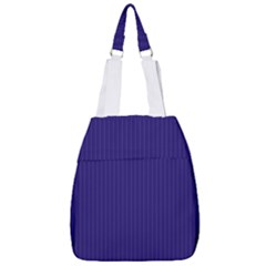 Berry Blue & White - Center Zip Backpack by FashionLane