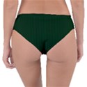 Eden Green & White - Reversible Classic Bikini Bottoms View2