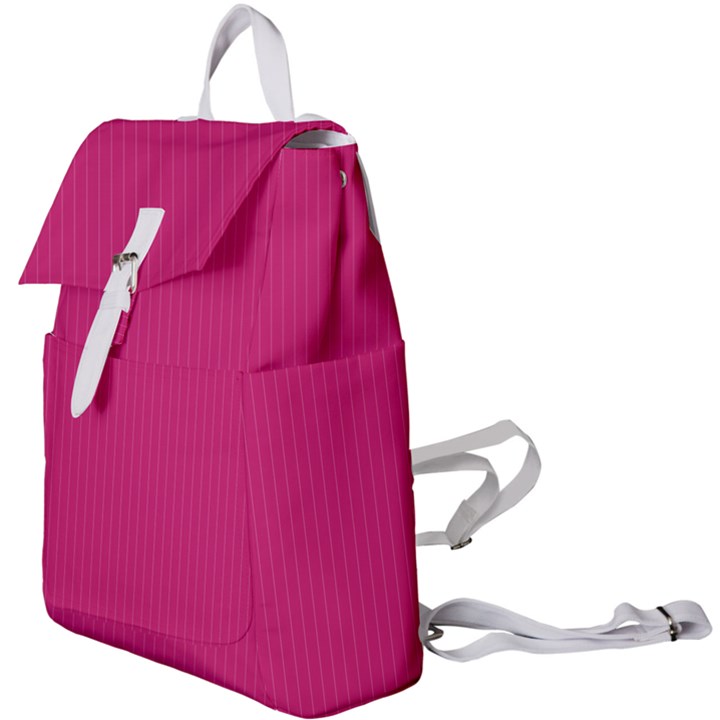 Peacock Pink & White - Buckle Everyday Backpack