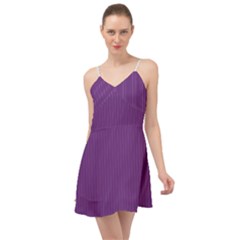 Eminence Purple & White - Summer Time Chiffon Dress by FashionLane