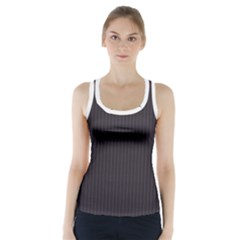 Onyx Black & White - Racer Back Sports Top by FashionLane