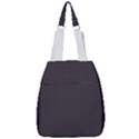 Onyx Black & White - Center Zip Backpack View1