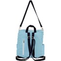 Blizzard Blue & Black - Crossbody Backpack View3