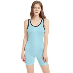 Blizzard Blue & Black - Women s Wrestling Singlet by FashionLane