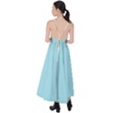 Blizzard Blue & Black - Tie Back Maxi Dress View2