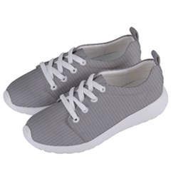 Chalice Silver Grey & Black - Women s Lightweight Sports Shoes by FashionLane