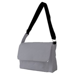 Chalice Silver Grey & Black - Full Print Messenger Bag (m) by FashionLane