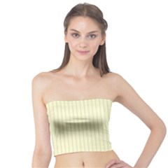 Creamy Yellow & Black - Tube Top by FashionLane